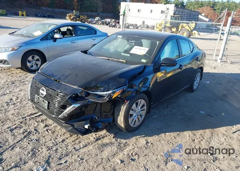 2024 Nissan Sentra S Xtronic Cvt из США, поврежденный, VIN 3N1AB8BV9RY359911